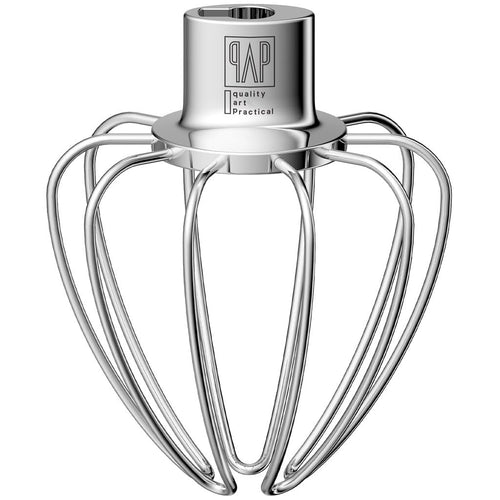 Heavy Duty Whisk Attachment for KitchenAid Artisan Mini 3.5 Quart Tilt-Head Stand Mixers- Extra Thick Stainless Steel Wire Whip for Fast Whipping, Perfect for Large Batches, Dishwasher Safe