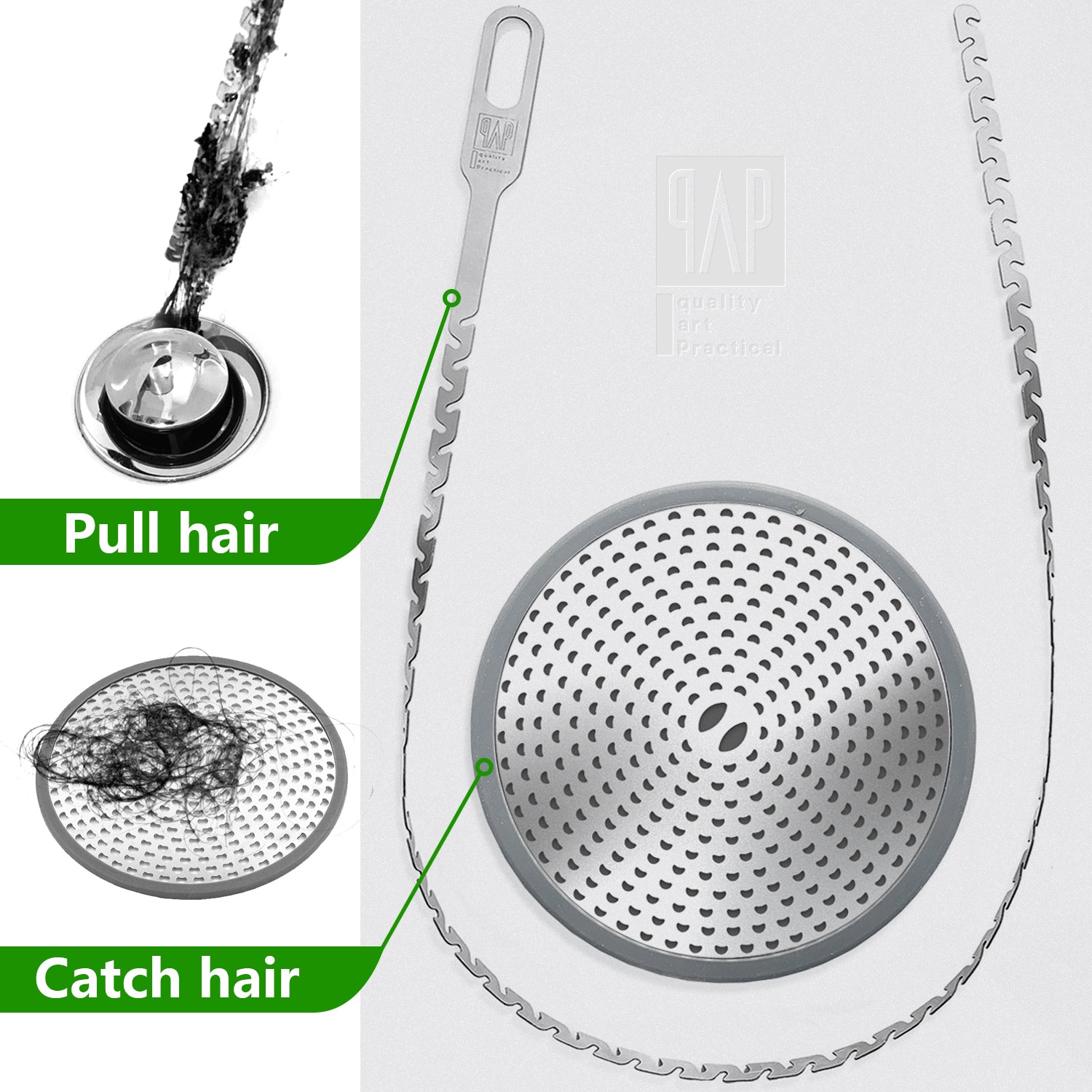 CandyHome 20 Inches Hair Drain Clog Remover Flexible Drain (4 Pack), H -  King Arthur Plumbing